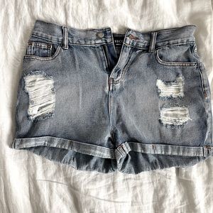 VICI denim shorts size 4